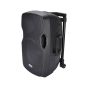 15" Amplified Speaker with Battery and Double Wireless Microphone - Bluetooth