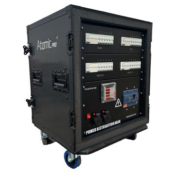 Atomic Pro Powerbox PrimeLine 63A | 12 Schuko + 2 Socapex